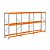 KIT 3 MINI PORTA PALLET 2,00 X 1,80 X 0,60M 500KG POR NÍVEL - Imagem 1