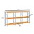 KIT 3 MINI PORTA PALLET 2,00 X 1,80 X 0,60M 500KG POR NÍVEL - Imagem 3