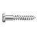 PARAFUSO SEXTAVADO SOBERBA ZINCADO 1/4"X65MM 200 PEÇAS WORKER - Imagem 2