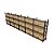 KIT PORTA PALLET 4,00 x 2,30 x 1,00M 06 MÓDULOS COM 03 NÍVEIS - Imagem 3