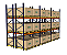 KIT PORTA PALLET DUPLO 4,00 x 2,30 x 1,00M 03 MÓDULOS COM 03 NÍVEIS - Imagem 3