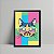 Quadro Gato Colorido - Imagem 1