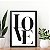 Quadro Decorativo Love - Imagem 1