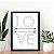Quadro Decorativo Love - Imagem 1