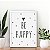 Quadro Be Happy - Imagem 1