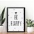 Quadro Be Happy - Imagem 2