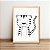 Quadro Decorativo Tigre - Imagem 1