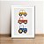 Quadro Decorativo Carrinhos - Imagem 3