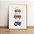 Quadro Decorativo Carrinhos - Imagem 1