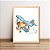 Quadro Decorativo Aviãozinho - Imagem 1