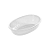 Bandeja Pote Oval Descartável Kopus Branco - Imagem 1