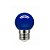 Lampada Led Bolinha 1W Azul E27 110V - Embuled - Imagem 1