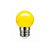 Lampada Led Bolinha 1W Amarela E27 110V - Embuled - Imagem 1