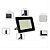 Refletor Led Mini 100w Ip66 Branco Frio - Arco Iris - Imagem 3