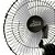 Ventilador Parede 60 Cm Bivolt 170 W Preto Premium - Venti Delta - Imagem 3