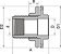 Adaptador Para Caixa Dagua 40X1.1/4 - Cb - Fortlev - Imagem 3
