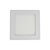 Painel Slim Led Embutir Quadrado Branco 6500K 6W Bivolt- Llum - Imagem 3