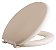 Assento Sanitario Almofadado Bege - Astra - Imagem 1