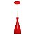 Pendente TD 1003 Fosco Vermelho - Taschibra - Imagem 1