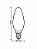 Lampada Vela Flicker 2W 127V - Taschibra - Imagem 2