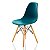 Conjunto 6 Cadeiras Charles Eames Eiffel DSW - Azul Escuro - BRS - Imagem 2