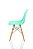 Conjunto 2 Cadeiras Charles Eames Eiffel DSW - Verde Tiffany - BRS - Imagem 2