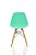 Conjunto 2 Cadeiras Charles Eames Eiffel DSW - Verde Tiffany - BRS - Imagem 3