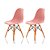 Conjunto 2 Cadeiras Charles Eames Eiffel DSW - Rosa - BRS - Imagem 1