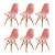 Conjunto 6 Cadeiras Charles Eames Eiffel DSW - Rosa - BRS - Imagem 1