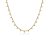 Colar Banhado Choker Chapinhas - Imagem 1