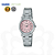 Relógio Casio Prata Fundo Rosa LTP-V002D-4BUDF - Imagem 1