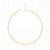 Colar Banhado Choker Fio Nó de Marinheiro - Imagem 1