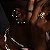 Brinco Banhado Ear Cuff Navete Cristais Pretos - Imagem 2