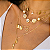 Colar Banhado Fundo do Mar de Conchas e Perolas - Imagem 1