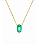 Colar Pedra Oval Verde Turmalina - Imagem 2