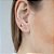 Brinco Banhado Ear Cuff Estrelado - Imagem 2