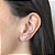 Brinco Prata 925 Ear Cuff Borboleta com Zircônias - Imagem 2