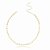 Colar Choker Banhado Elo com Chapinha - Imagem 1
