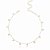 Colar Choker Banhado de Chapinhas com Textura - Imagem 1