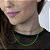 Colar Banhado Choker Bolinhas Coloridas De Resina - Imagem 2