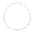 Colar Banhado Choker Perola Pequena - Imagem 1