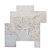 Travertino Bruto Tradicional French Pattern Cx. Com 0,74 m² - Imagem 5