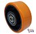 RODA 414 DE PU C/ ROLAMENTO DE ESFERAS - 100X38MM / R 414 PE - Imagem 3