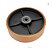 RODA 82 DE PU C/ ROLAMENTO DE ESFERAS P/ 400KG - 200X50MM / R 82 PE - Imagem 4