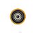 RODA 312 DE PU C/ ROLAMENTO DE ESFERAS - 75X32MM / R 312 PE / RU 312S - Imagem 4