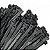 ABRAÇADEIRA DE NYLON - 200 X 4,8 MM COR PRETA (PC100 UN) - Imagem 1