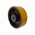 RODA 62 DE PU C/ ROLAMENTO DE ESFERAS P/ 400KG - 150X50MM / R 62 PE / 6X2 - Imagem 1
