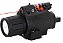 Lanterna Tática - com Mira Laser Red - 22mm - 350 Lumens - Imagem 1