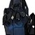 Pochete Mormaii Impermeável Transversal ou de ombro MOP10U Azul Com Preto - Imagem 4