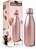 GARRAFA TÉRICA METAL 350ML ROSE - Imagem 1